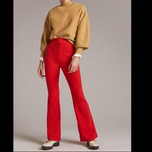 Anthropologie NWT Maeve The Sabine Pull-On Flare Pants Size S.
